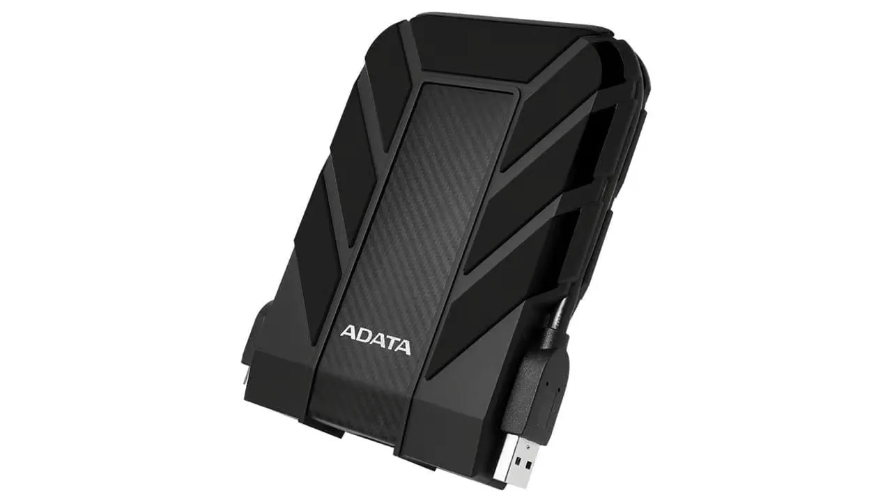 DISCO EXTERNO MECÁNICO HDD ADATA HD710 PRO 5TB 2.5" USB 3.1 IP68 RESISTENTE A GOLPES NEGRO, vista 3